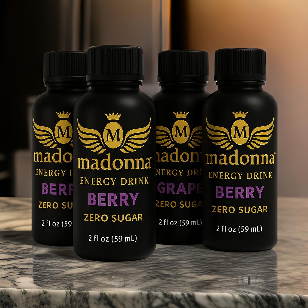 MADONNA® ENERGY Shot – Berry & Grape (Zero Sugar)