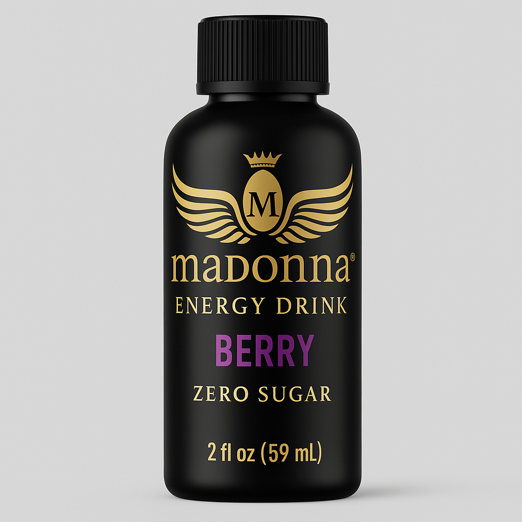 MADONNA® ENERGY Shot – Berry & Grape (Zero Sugar)