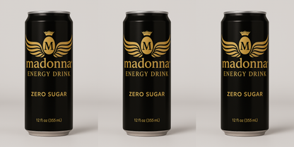 MADONNA® ENERGY Drink – Zero Sugar (12 fl oz)