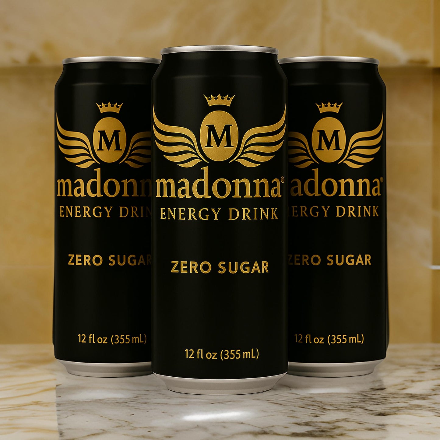 MADONNA® ENERGY Drink – Zero Sugar (12 fl oz)